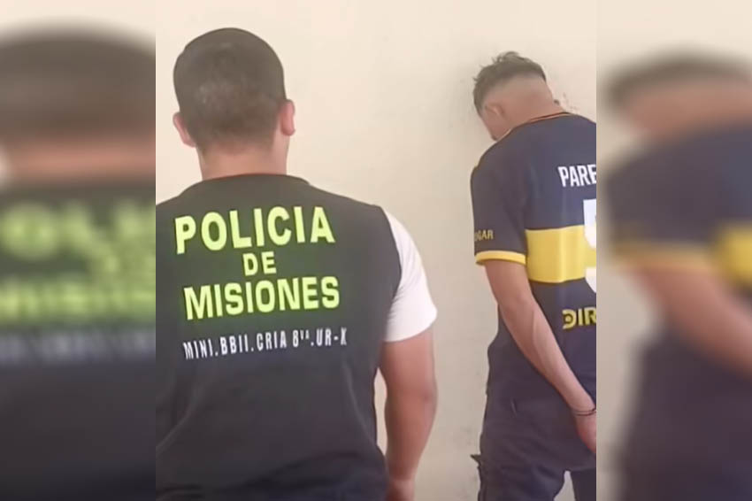 POSADAS: Detienen a “Chingadera” acusado de robar los ahorros de un jubilado