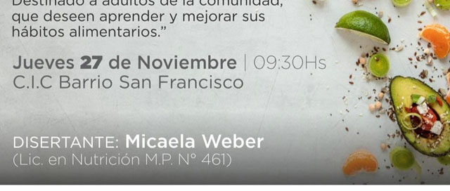 PTO RICO: Taller de nutrición para promover hábitos saludables en la comunidad