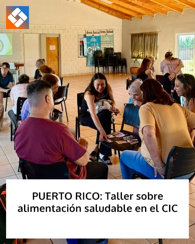 PUERTO RICO: Taller sobre alimentación saludable en el CIC