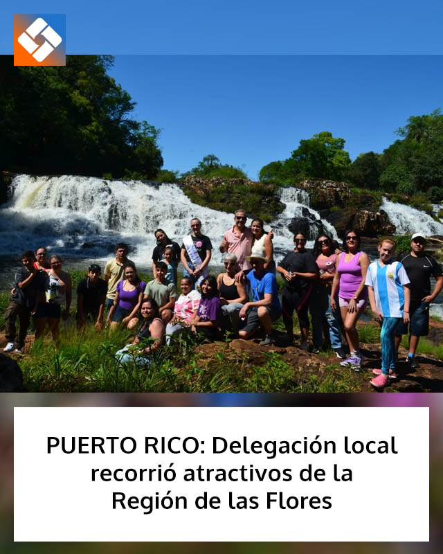PUERTO RICO: Delegación local recorrió atractivos de la Región de las Flores
