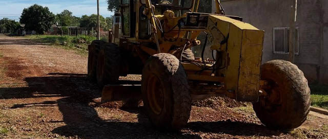 PUERTO RICO: Avanzan las obras de reacondicionamiento de caminos en el barrio Santa Rita