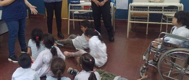 PUERTO RICO: La Policía brindó una charla sobre prevención y emociones en la Escuela 126