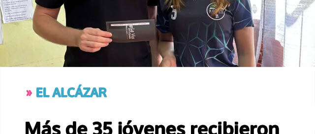 Más de 35 jóvenes recibieron anteojos en el marco del programa “La Vice en Tu Escuela”