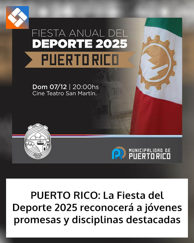 PUERTO RICO: La Fiesta del Deporte 2025 reconocerá a jóvenes promesas y disciplinas destacadas
