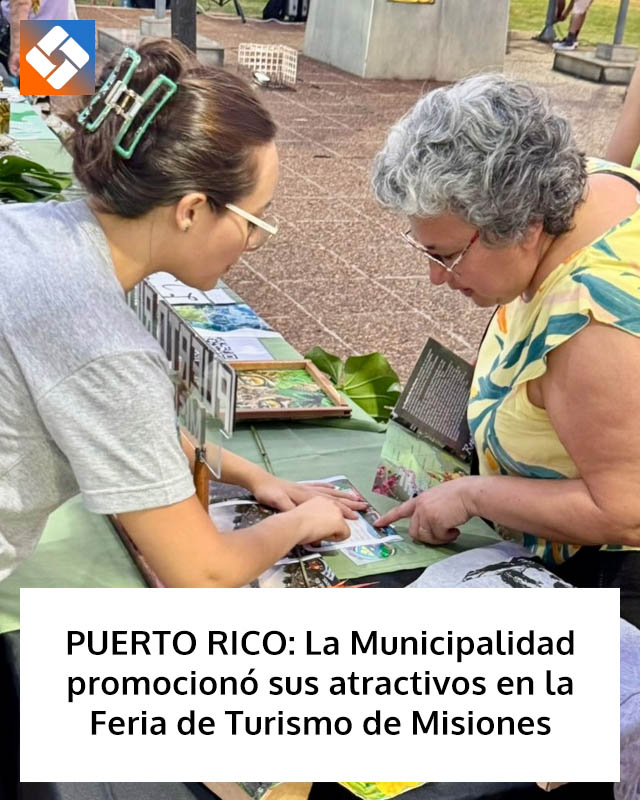 PUERTO RICO: La Municipalidad promocionó sus atractivos en la Feria de Turismo de Misiones