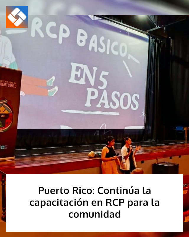 Puerto Rico: Continúa la capacitación en RCP para la comunidad