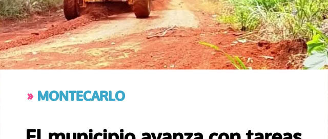 El municipio avanza con tareas de mantenimiento y mejora urbana