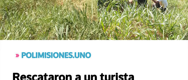 Rescataron a un turista lesionado en la Costanera de Iguazú