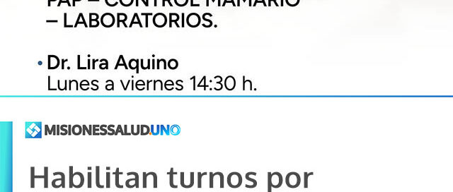 Habilitan turnos por WhatsApp para el servicio de Ginecología en Puerto Rico