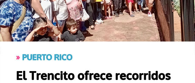 El Trencito ofrece recorridos gratuitos por los principales atractivos turísticos durante el verano