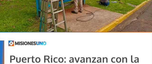 Puerto Rico: avanzan con la restauración y construcción de refugios para pasajeros