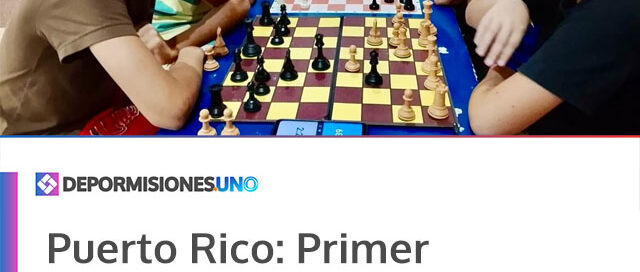 Puerto Rico: Primer encuentro del año reunió a 35 ajedrecistas en el Centro Deportivo Municipal