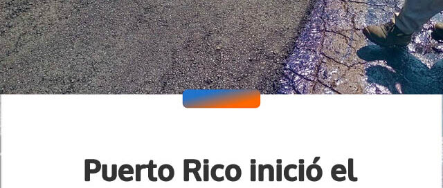 Puerto Rico inició el reasfaltado de la calle Güemes para mejorar la circulación vial