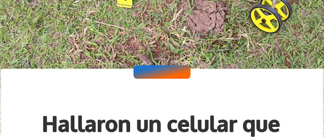 Hallaron un celular que sería de la víctima del homicidio ocurrido en Puerto Rico